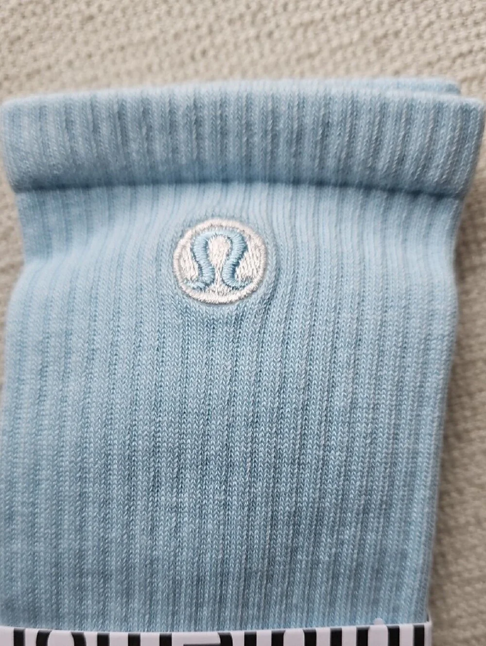 lululemon athletica Unisex Daily Essential Crew Socks - Light Blue